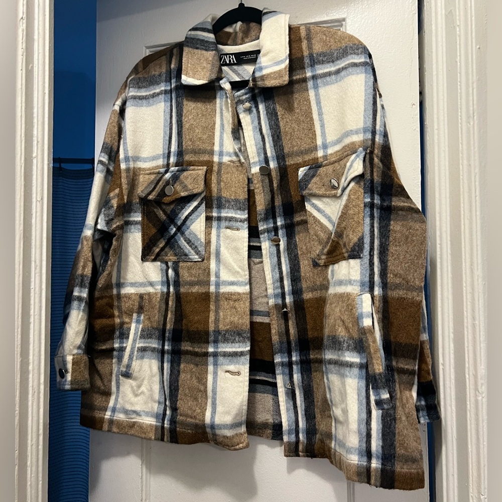ZARA Shacket Size XL - Picture 1 of 4